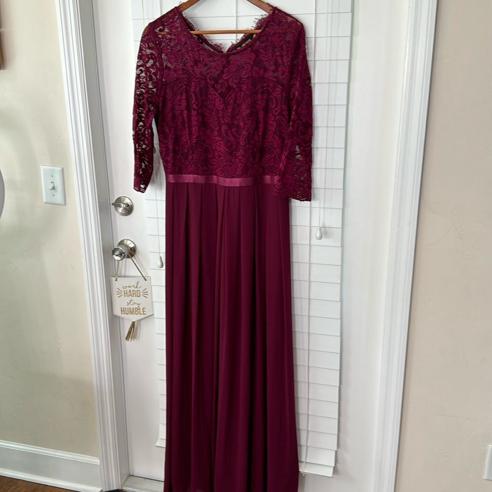 Women’s FORMAL EGGPLANT DRESS